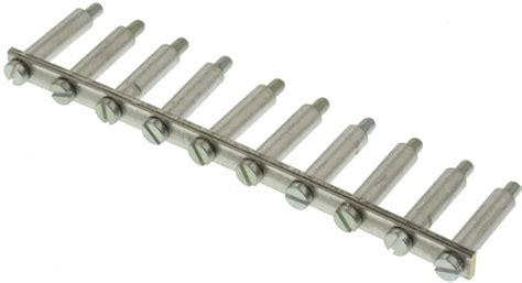 RS PRO | RS PRO Jumper Bar for Use with DIN Rail Terminal Blocks | 295 ...