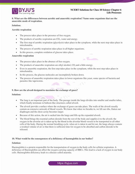 Class 10 Science Chapter 6 All Processes 的图像结果