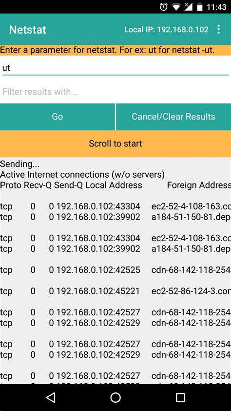 Image result for Netstat iPhone