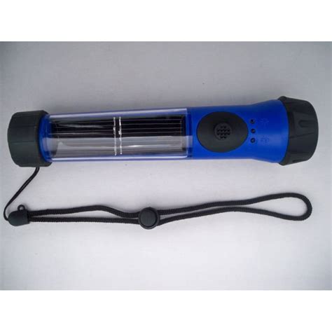 Solar LED Torch Light Waterproof, Hybrid Solar Lite, Solar Flashlight ...