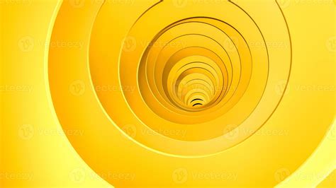 Concentric circle 3d Abstract bright background with Yellow circles ...