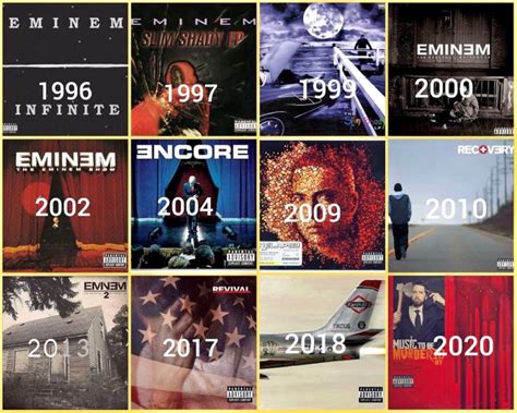 Eminem Album Covers In Order Eminem Posters – Original Poster Shop