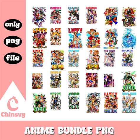 One piece anime movie characters bundle png, one piece png – Chinsvg