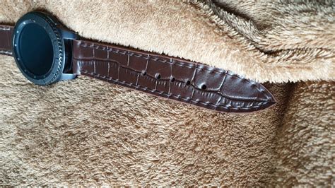 Samsung galaxy watch strap - Indianleathercraft