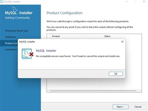 Image result for MySQL Installation Errors