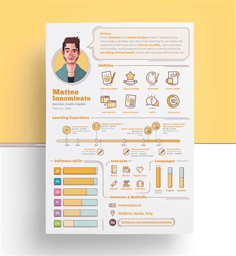 Image result for Creative CV Design