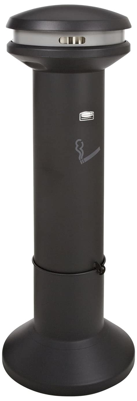 Rubbermaid FG9W3400BLA Infinity Ultra-High-Capacity Smoking Receptacle ...