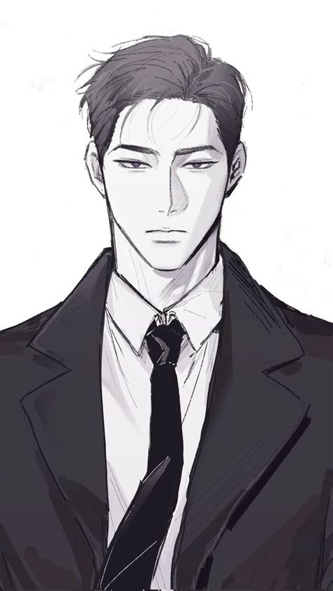 Pin by 한주현 on 그림 in 2025 | Guy drawing, Anime boy sketch, Handsome ...