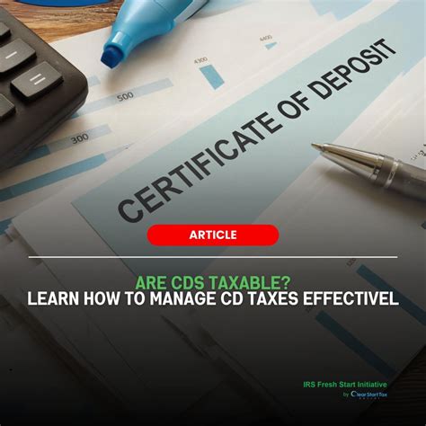 Are CDs Taxable? Understand CD Tax Implications & Reporting