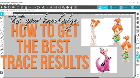 Silhouette Tutorial How to Trace 的图像结果