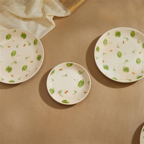 Honey Nectar Floral Ceramic Dinner Set of 28 pcs – Amalfiee Ceramics