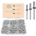 Homdum Aluminium Blind Rivet - Metal POP Rivets for Riveting Gun ...
