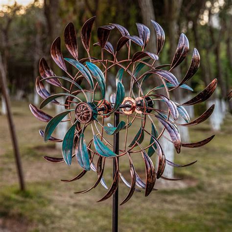 Buy Stargarden Wind Spinners Outdoor Metal Large 360 Degrees Kinetic ...