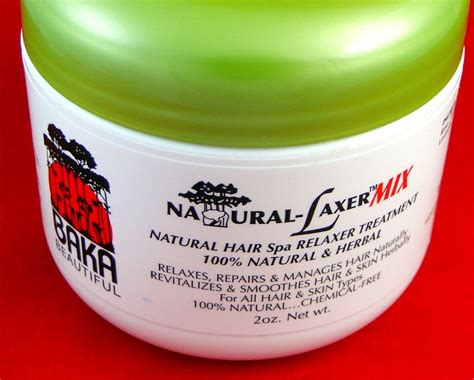 Natural-Laxer Mix - Natural Hair Relaxer and Strengthener for Curly ...