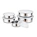 Kitchen Pro Stainless Steel Air Tight Lid Bowl Set Of 5 Pcs : Amazon.in ...