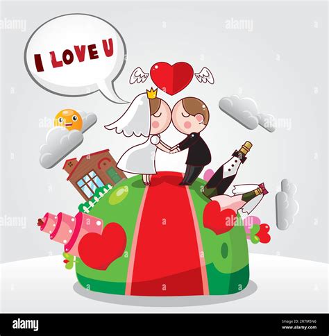 Image result for Cartoon Box Wedding