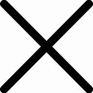 Image result for X On a White Background