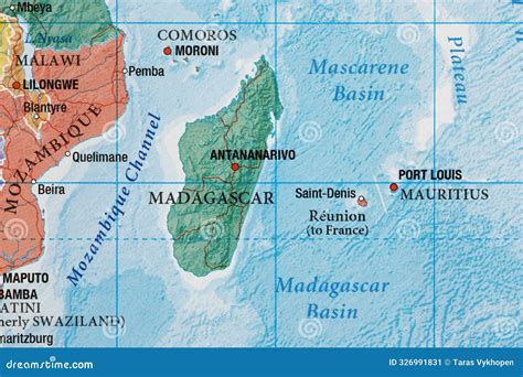 madagascar world map