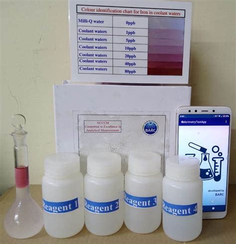 SP-FeDK: Smartphone based Iron Detection Kit for boiler coolant water ...