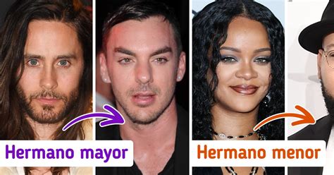 20 Famosos y sus hermanos que son tan diferentes que no hubiéramos ...