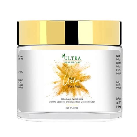 Ubtan Face Pack For Clear & Glowing Skin| Helps in DTan skin |Shinier ...
