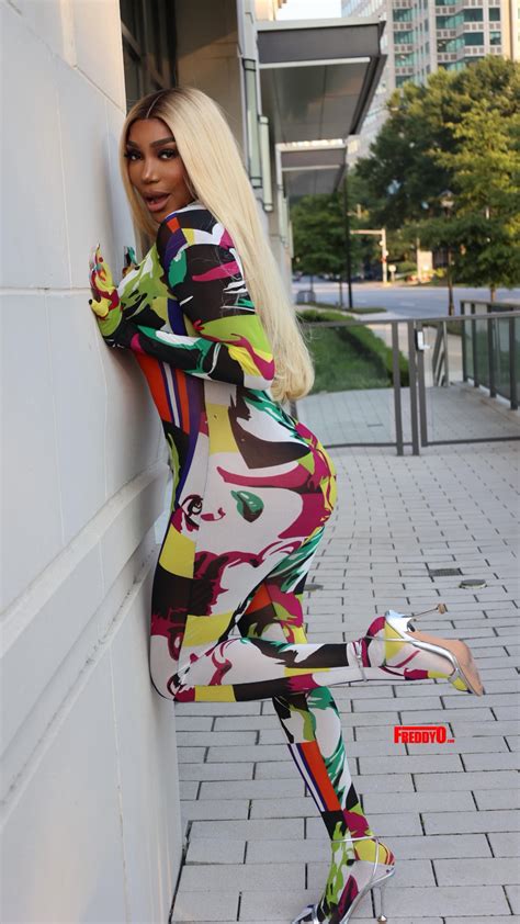 NeNe Leakes Turns Heads in Colorful Sir Joe Exclusive Vogue Catsuit in Buckhead - Fashion Bomb Daily