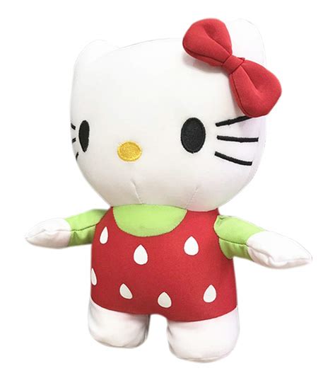 Buy Tickles Strawberry Kitty Cat Soft Plush Animal Toy Soft Stuffed for ...