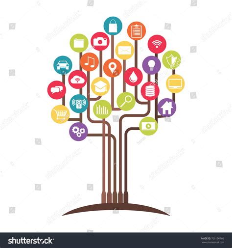 Technology Tree Vector 的图像结果