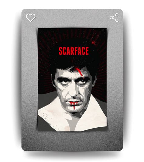 Scarface Wall Poster | Movies | Pop Culture Print – Bakakart