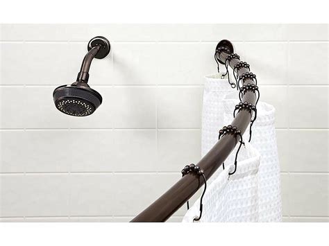 Curved Shower Curtain Rod For Showers at Andrew Rodriquez blog