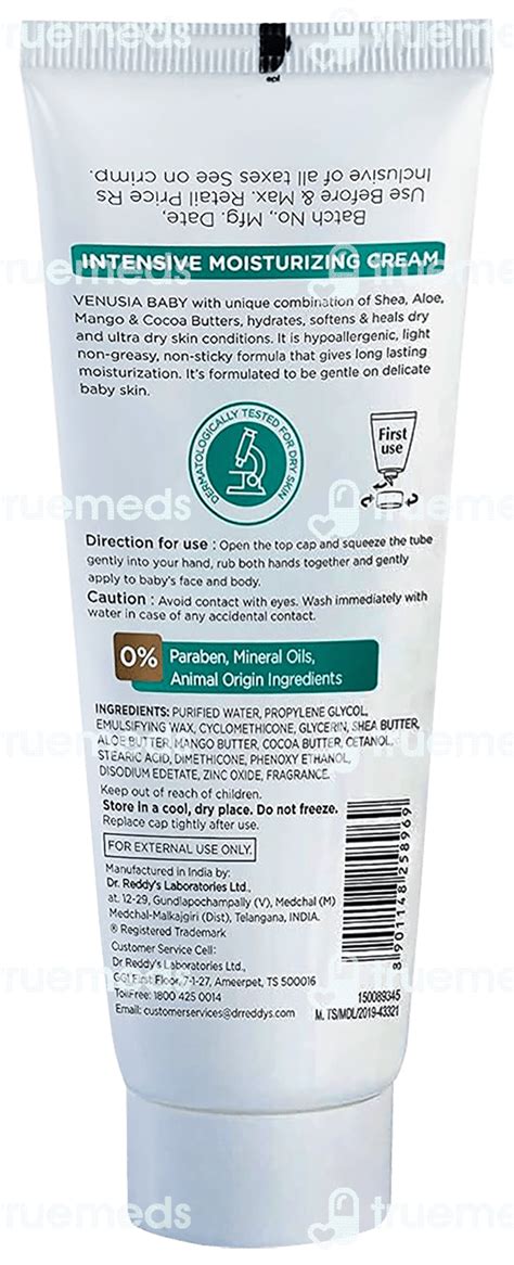 Venusia Baby Moisturizing Cream 75 Gm - Uses, Side Effects, Dosage ...