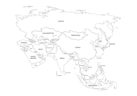 Asia Map Color 的图像结果