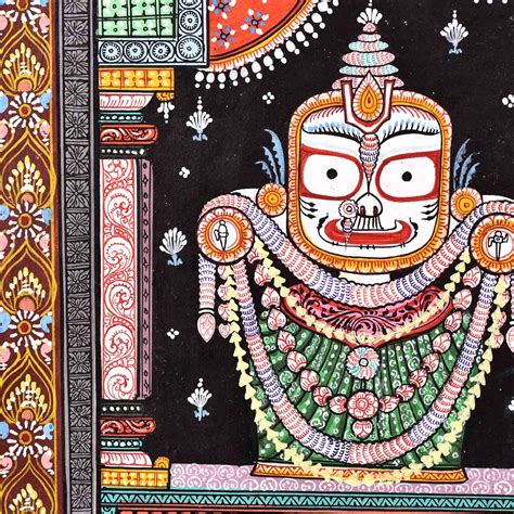 Lord Jagannath Ravishing Painting (13*19 Inches) – TOKENZ