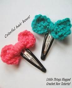 Crochet Hair Bows Tutorial by Free Crochet Patterns Free Crochet Hair Bow Patterns Crochet Hair Bows Tutorial