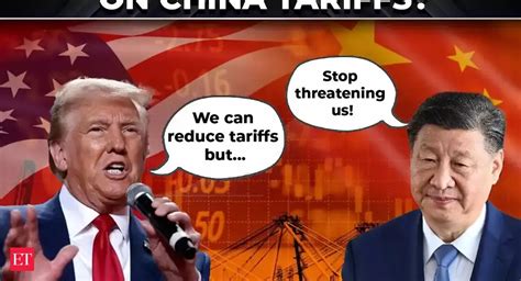 Is Trump signalling a 'U-Turn' on China tariffs? - The Economic Times ...