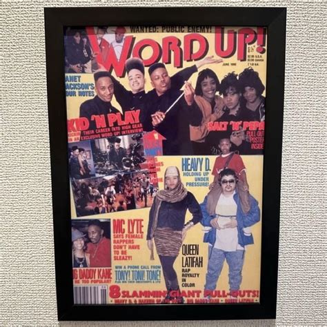 Word Up! Magazine 表紙ポスター Heavy d - メルカリ