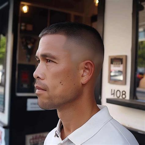 Medium Military Haircut Fade