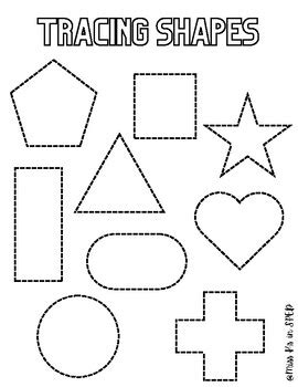 Tracing pre-writing shapes by Miss K's in SPED | TPT