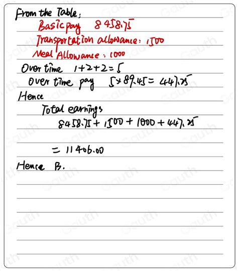 Solved: 32. Below is the computation of salary and overtime pay of Myla ...