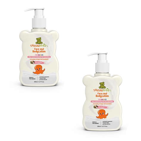 Amazon.in: Buy ShuShu Babies Refreshing Orange & Mandarin Baby Face and ...