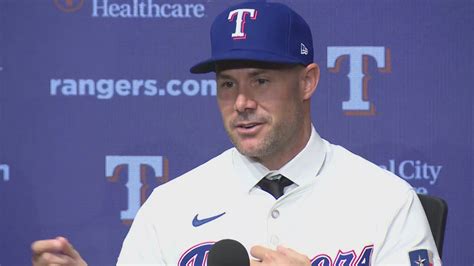 Texas Rangers formally introduce new manager Skip Schumacher | wfaa.com