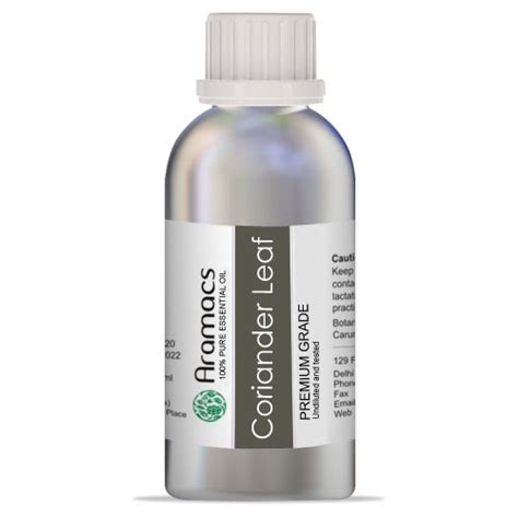 Coriander Leaf Oil , Coriander Leaf Essential Oil