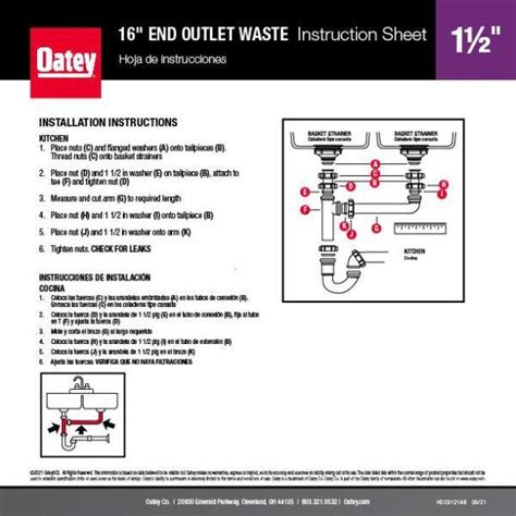 Buy 1-1/2 in. White Plastic Slip-Joint Sink Drain Outlet Waste Online ...