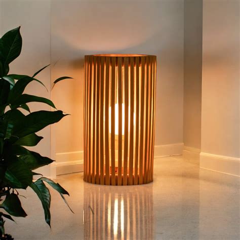 Eco-Beam Bamboo Stick Table Lamp | Sustainable Home Décor | Table Lamp ...