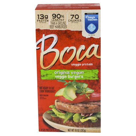 Boca Veggie Burger Brands
