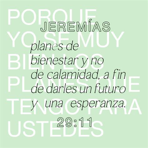 Jeremías 29:11-13 (NVI) - Porque yo conozco los planes que te | YouVersion