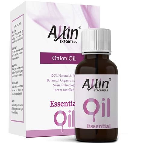 Buy Allin Exporters Onion Essential Oil Pure Natural Therapeutic Grade ...