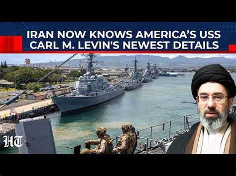 US secret anti-Iran weapon exposed: Mystery launcher on USS Carl M ...