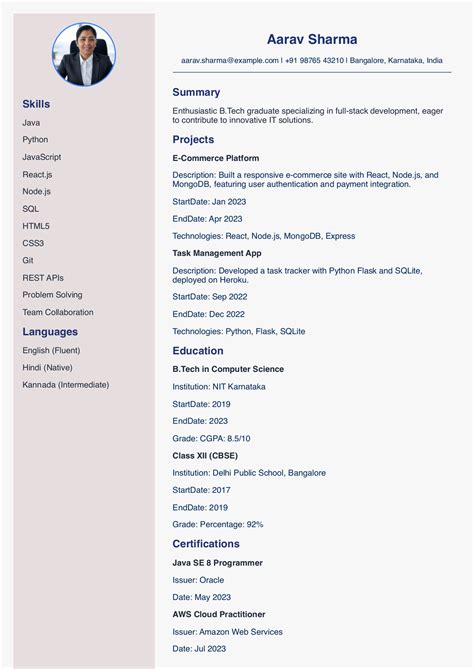 Free Resume Builder | ATS-Friendly Resume Maker & CV Generator