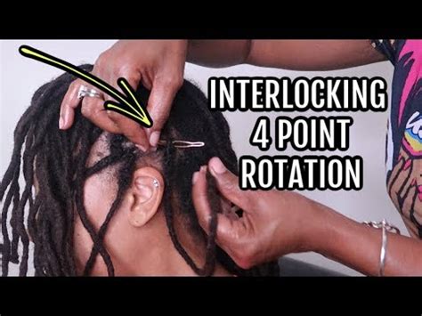 Image result for Creating Locs by Interlocking